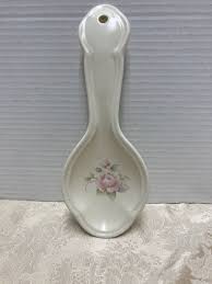 Vintage Pfaltzgraff Tea Rose Spoon Rest Perfect Piece To add ...