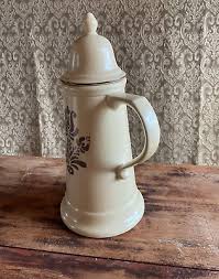 Vintage 1970s Pfaltzgraff Village Large Tall Coffee Tea Pot 13.5” Tall | eBay