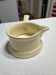 Vintage Pfaltzgraff Stoneware "VILLAGE" Handled Gravy Boat ...