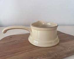 Discontinued Pfaltzgraff Village Round Gravy Boat With A ...