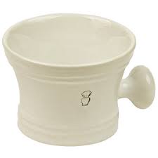 Perma Brands Cream Porcelain Ceramic Shave Mug ...