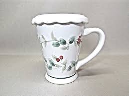 PFALTZGRAFF WINTERBERRY STONEWARE 12 OUNCE COFFEE OR TEA MUG ...