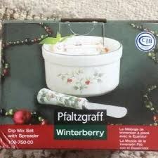 Pfaltzgraff | Holiday | Pfaltzgraff Winterberry Dip Mix Set ...