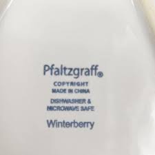 Vintage Pfaltzgraff Winterberry Christmas Tree Shaped ...