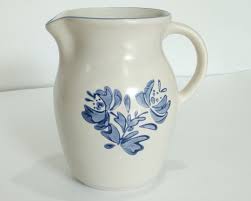 Pfaltzgraff "yorktowne" Pitcher Stoneware One-quart Gray ...