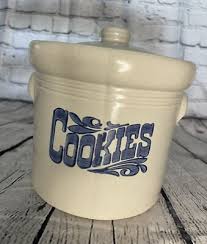NICE Vtg 70's Pfaltzgraff Cookie Storage Jar Yorktowne ...