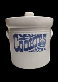 Pfaltzgraff Yorktowne Blue & White Cookie Jar Canister with ...