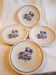 Set of 4 Vintage Pfaltzgraff Yorktowne 10" Dinner Plates ~ Pfaltzgraff USA - Etsy India