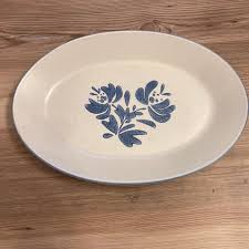Pfaltzgraff Yorktowne Blue 12 inch Oval Steak | Mercari