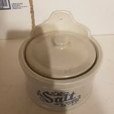 Pfaltzgraff Yorktowne 560Y Salt Box Crock/Canister W/Lid ...