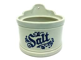 Used Pfaltzgraff 560Y Made in USA Salt Wall Pocket Porcelain ...