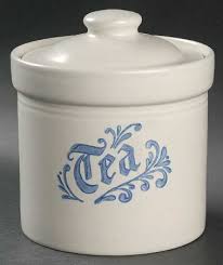 Yorktowne Tea Canister & Lid by Pfaltzgraff | Replacements, Ltd.