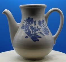 Pfaltzgraff Yorktowne Blue Coffee Pot | eBay