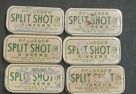 Vintage Fishing Sinkers Tins for sale | eBay
