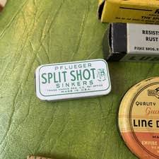 Vintage Fishing Sinkers Tins | eBay