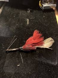 Vintage Fishing LURE Fish devil Weedless Weighted Casting ...