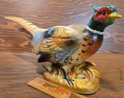 Napcoware japan Ceramic Pheasant Hen Planter amazing ...