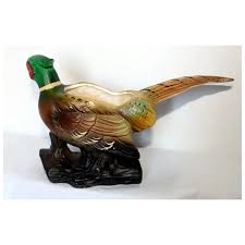INARCO Ring Neck Pheasant Bisque Planter 1962. For Sale at ...