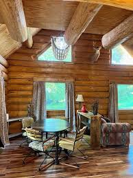 Waterfall View Cabin at White Buffalo Lodge; Family-friendly with lake access - Delaware County | Vrbo