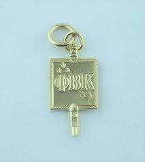 10K Yellow Gold Phi Beta Kappa Key, 1970's 21 x 11 mm. | eBay