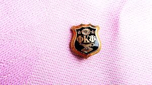 ANTIQUE 14K YELLOW GOLD ENAMEL PHI KAPPA PSI FRATERNITY PIN ...