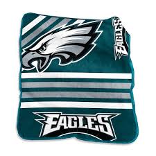 logobrands Philadelphia Eagles Multi-Colored Raschel Throw ...