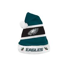 Eagles Embroidered Colorblock Santa Hat – Pro Football Hall ...