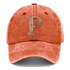 Letter P Classic Cap – Pandaize