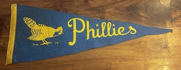 1940s Philadelphia Phillies Blue Jay Full Size Baseball ...