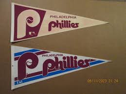 MLB Philadelphia Philles Vintage 1970's & 1980's Team Logo ...