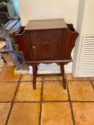 Vintage Bedside Cabinet, Antique Smoking Stand, Copper Lined Humidor Stand, Vintage Cottage Plant Stand, Cushman Style Smoking Cabinet Stand - Etsy Australia