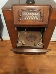 1946 Philco radio turntable with family memories
