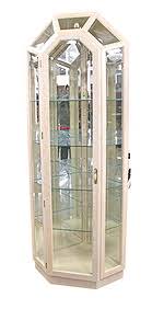 Contemporary Philip Reinisch Corner Curio Display Cabinet