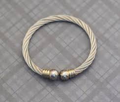 Vintage Gothic Silver Tone Flexible Cuff Bracelet G6 - Etsy