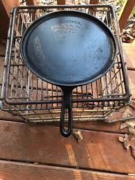 Vintage Wagner Cast Iron Griddle No 8 - Etsy