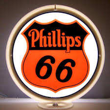 Phillips 66 Gas Globe | Garage Art™