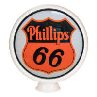 15 INCHES PHILLIPS 66 GLOBE LENSE