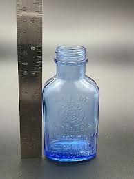 Vintage Genuine Phillips Milk Of Magnesia Cobalt Blue Glass Bottle 5 inch | eBay Australia