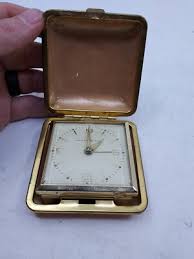 Vintage Westclox Pocket Alarm Clock In Case | eBay