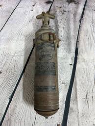 Shop Pyrene Brass Fire Extinguisher | Solid Brass | Vintage ...