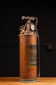 Vintage Phister Copper 1-Gallon Fire Extinguisher – Industrial ...
