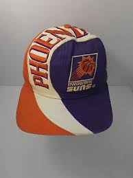 PHOENIX SUNS Vtg 90s NBA Logo Athletic SNAPBACK HAT ...