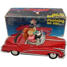 Vintage Boxed Tin-Plate 'Photoing On Car' Battery Operated ...