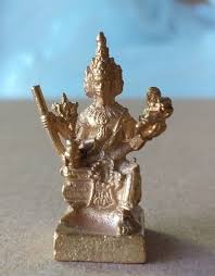 1 Pcs Thai Brass Four Face Buddha Statue Feng Shui Wealth ...