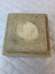 CALIFORNIA POTTERY 806C STAHL MID CENTURY RETRO TAN W/LIME ...