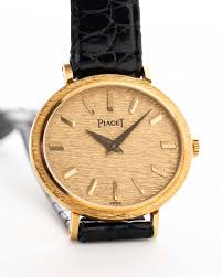 Piaget Ellipse 9801 Bark 18k 27mm 1970s – GOLDAMMER