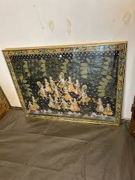 1960s Vintage Pichhwai Painting on Silk the Dancing Female ...