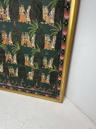 Large Indian Pichwai Silk Painting | Again&Again