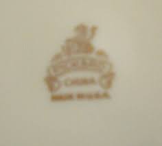 Vintage PICKARD 8" Salad Plate BUTTERFLY PATTERN Made in USA | eBay