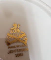 RARE~ Pickard JEFFERSON 1063 ~4 BREAD PLATES*( 2 sets available)~GOLD ENCRUSTED | eBay